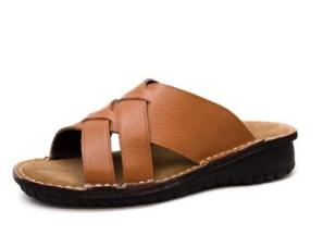 قیمت دمپایی مردانه چرم + پخش تولیدی عمده کارخانه